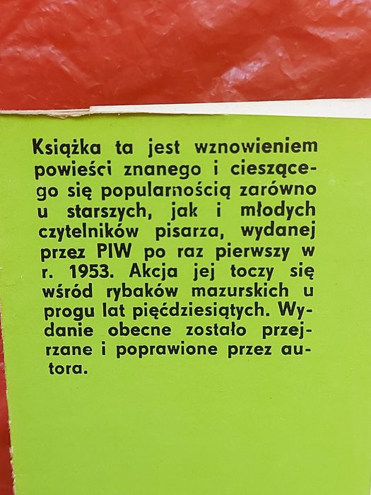 Książka Srebrna Ławica 1974rok