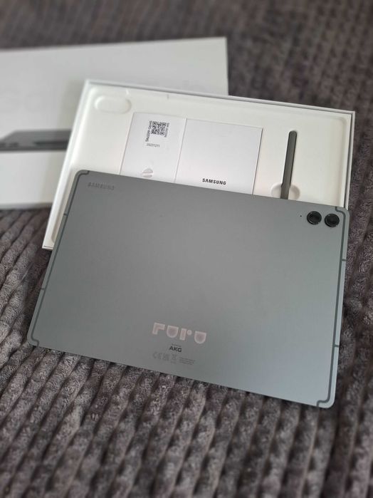 Samsung Galaxy Tab S9 FE+ 128GB SM-X610 Srebrny | BDB | S Pen + Etui + Pudełko