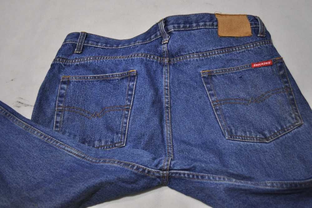 DICKIES XL 102cm 38/29  męskie spodnie jeansowe straight comfort s4v