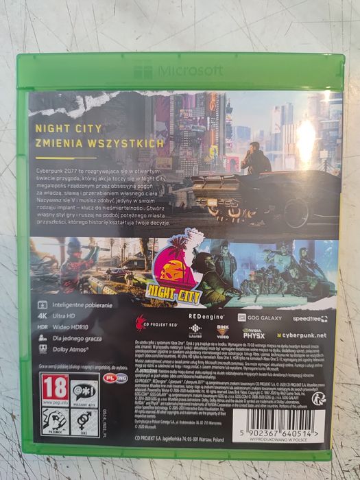 Cyberpunk 2077 Wersja PL Xbox One/Series X