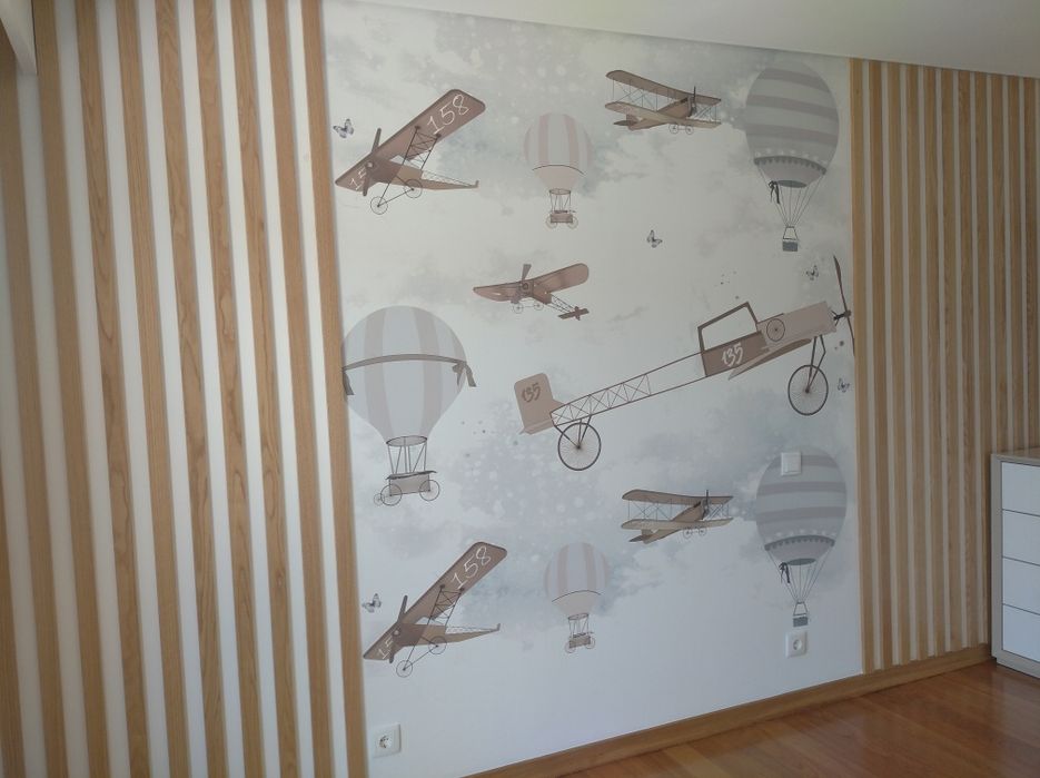 Aplicação Papel Parede √ Mural