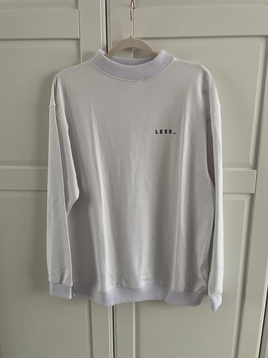 Nowa bluza less s/m biała