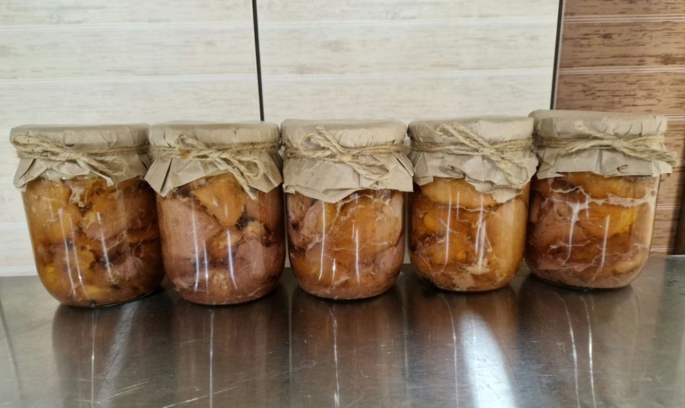 Тушонка домашня зі свинини 0,5л