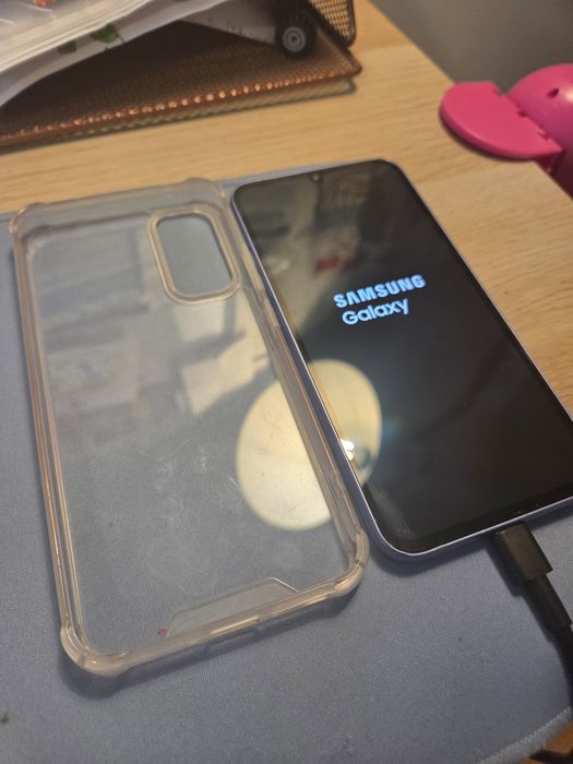 Samsung A34 Dualsim com capa transparente
