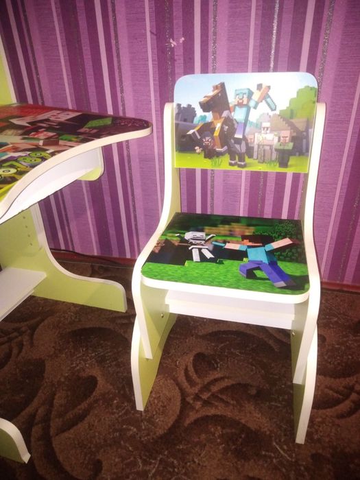 Стіл дитячий із стільцем