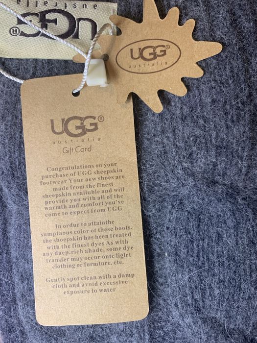 Шарф UGG унісекс новий