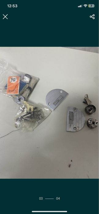 Швейная машинка средне тяжелого класса бесшумная производственная