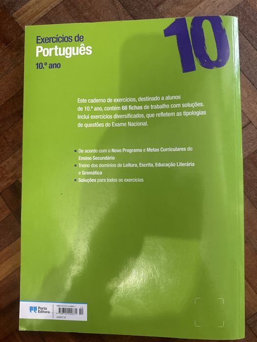 Exercícios de Português 10 ano