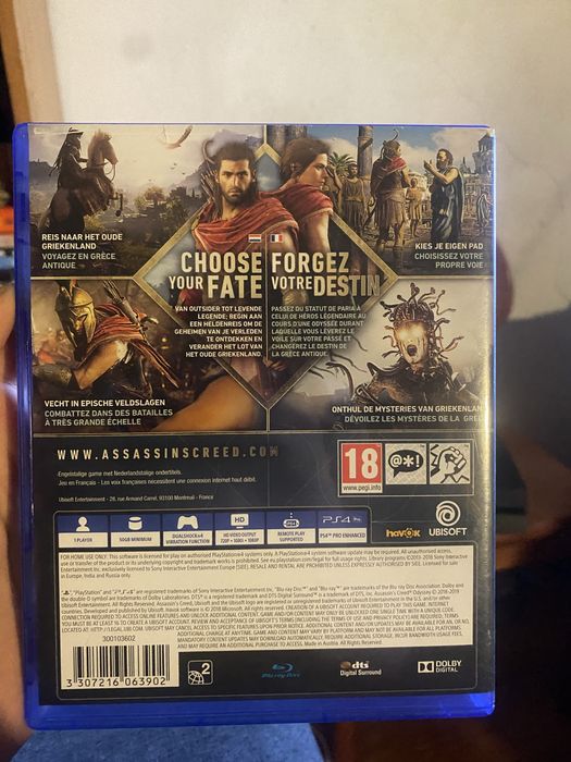 Assassins creed odyssey ps4