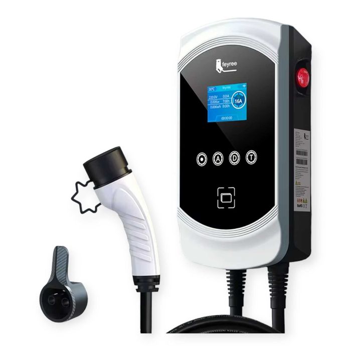 Wallbox Carregador Rápido para Carro Elétrico EV Tipo 2 - 22 kw/h