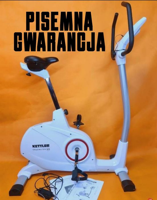 Kettler E3 Mocny Cichy Rower Treningowy Stacjonarny Elektro-Mag