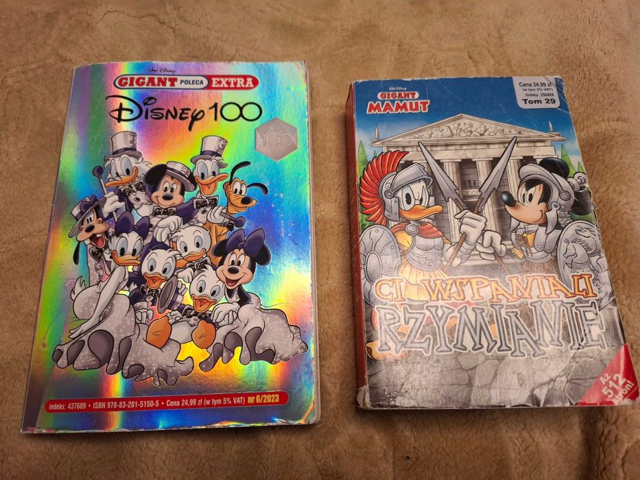 Komiksy Kaczor Donald - 2 szt,