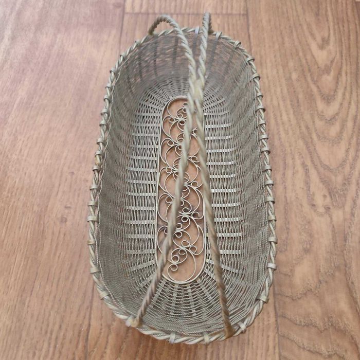 Конфетница мельхиор скань