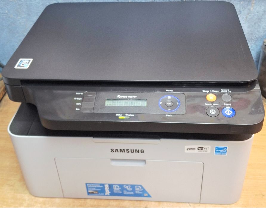 Drukarka laserowa Samsung Xpress M2070W WIFI   skaner ksero sieć NFC