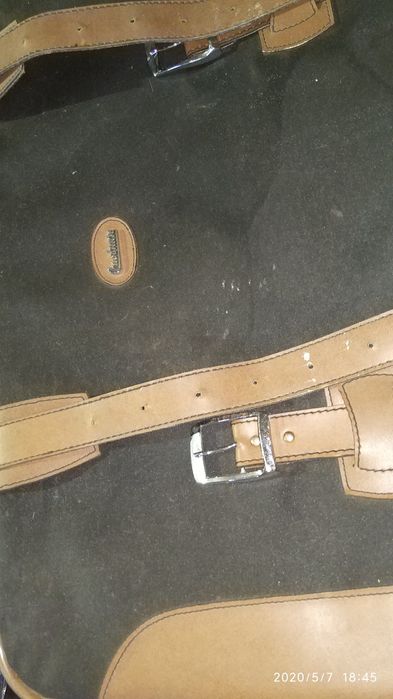 Mala de viagem  em pele