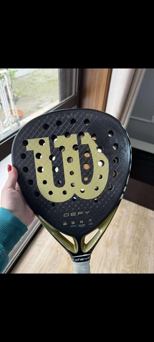 Raquete padel wilson defy