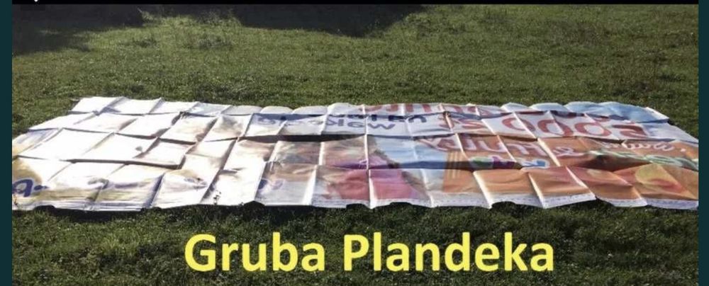 Plandeka rolnicza 6x3 i 8x4 Plandeki rolnicze gruba grube