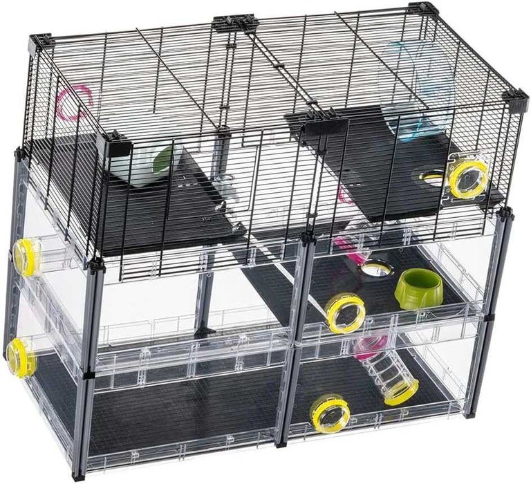 PORTES GRÁTIS - Gaiola Hamster FERPLAST MULTIPLA CRYSTAL