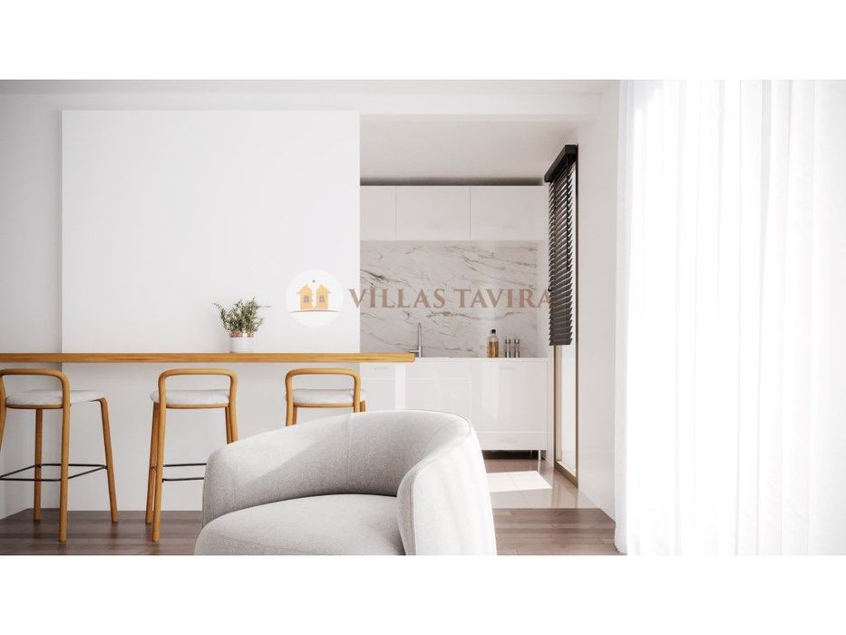 T2 em Cabanas de Tavira - Último Andar com piscina e garagem Box (AA)