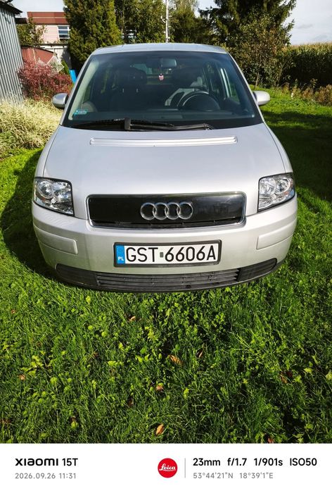Audi A2 Pierwszy właściciel w kraju.stan dobry.oplacone OC oraz przegląd.