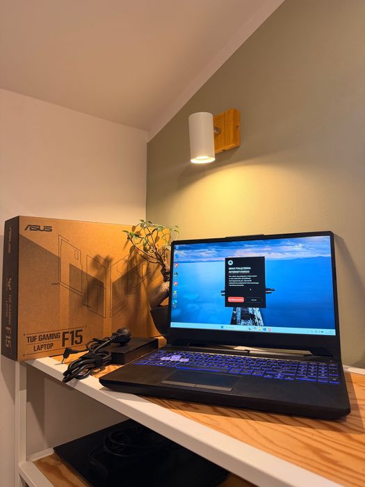 *gwarancja* laptop do gier ASUS TUF Gaming F15 FX506HE | i5-11400H | RTX 3050 Ti | 16 GB RAM