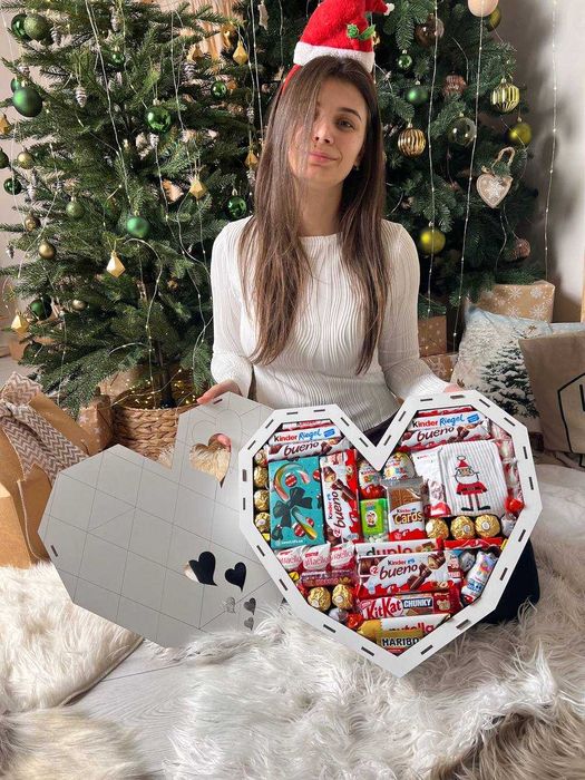 ПОД РАЗНЫЙ БЮДЖЕТ! Бокс с сладостями. Подарок девушке на 8 марта!