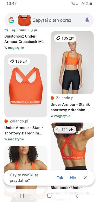 Damski sportowy komplet rozmiar M