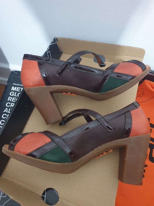 Sapatos art usados uma vez 36