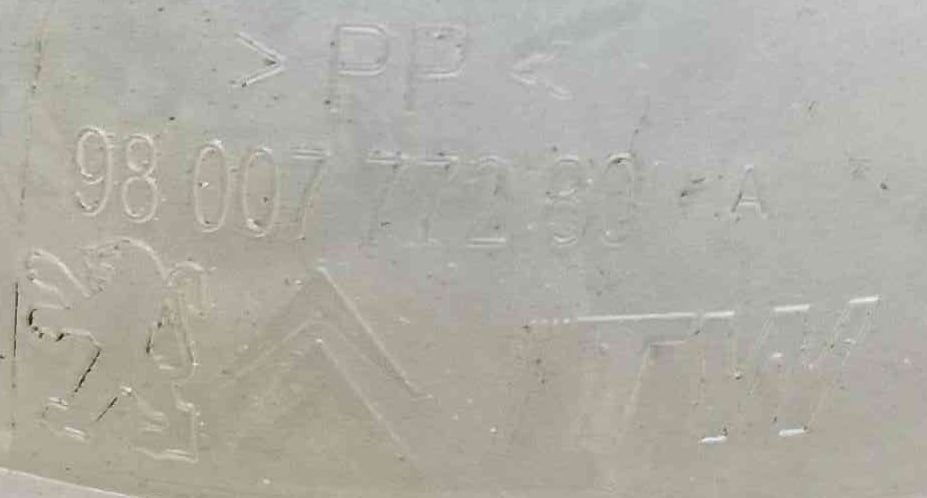 Reservatório / Depósito da Água / Líquido de Refrigeração 9800777280 - PEUGEOT 208 I