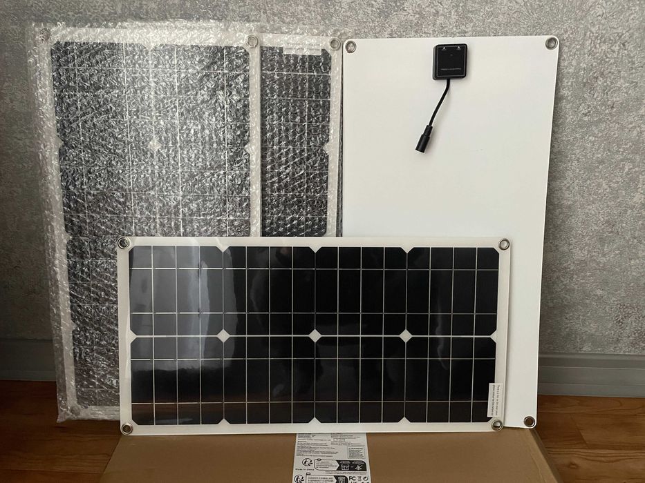 сонячна гнучка панель 40-50 Ватт контролер