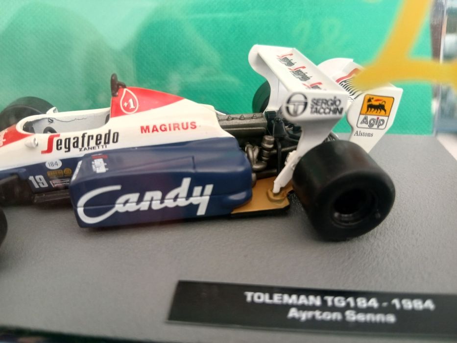 Miniaturas  1/43 F1 Ayrton Senna, impecaveis