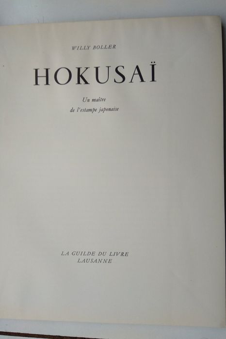 Hokusai Un Maître de l' Estampe Japonaise