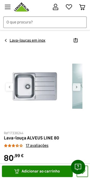 Lava-louça ALVEUS LINE 80