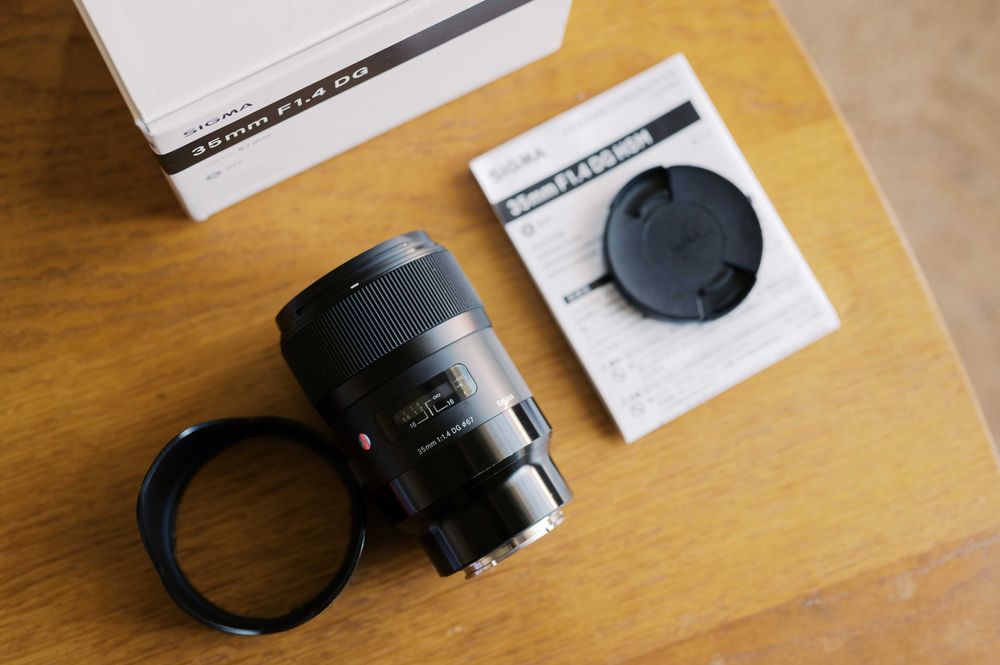 Sigma 35mm f/1.4 DG hsm ART para Sony E Mount