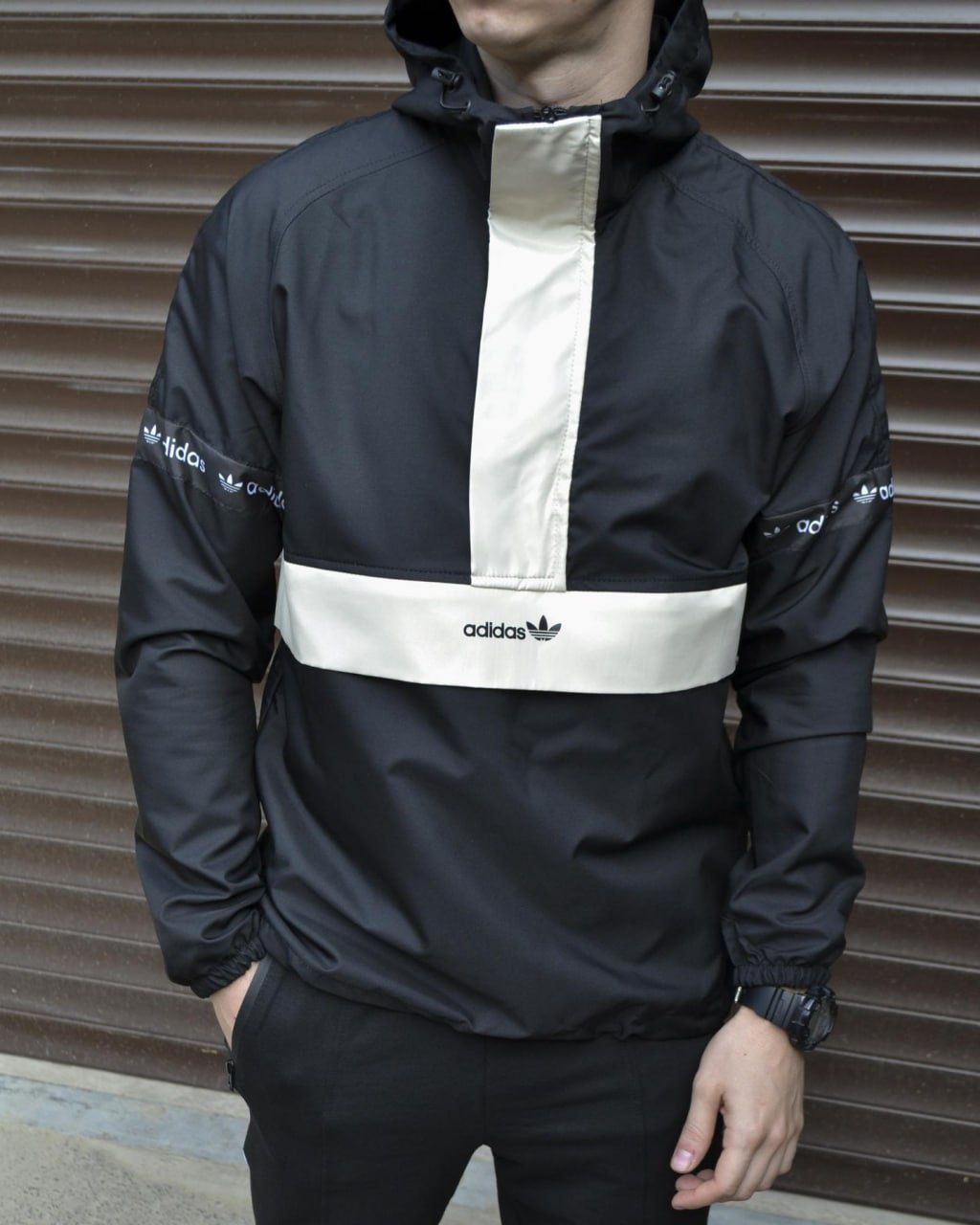 Анорак Puma Adidas вітровка куртка чоловіча пума адидас мужские S M XL ...