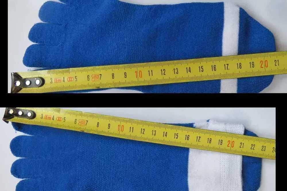 skarpety Fivefingers skarpety termoaktywne pięciopalczaste niebieskie