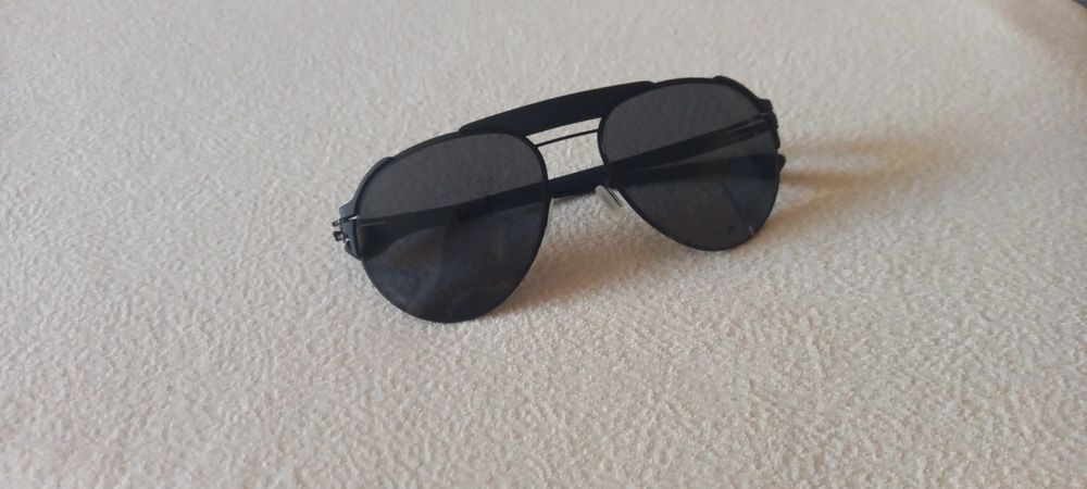 Okulary przeciwsłoneczne ICBerlin Fadeaway black/black