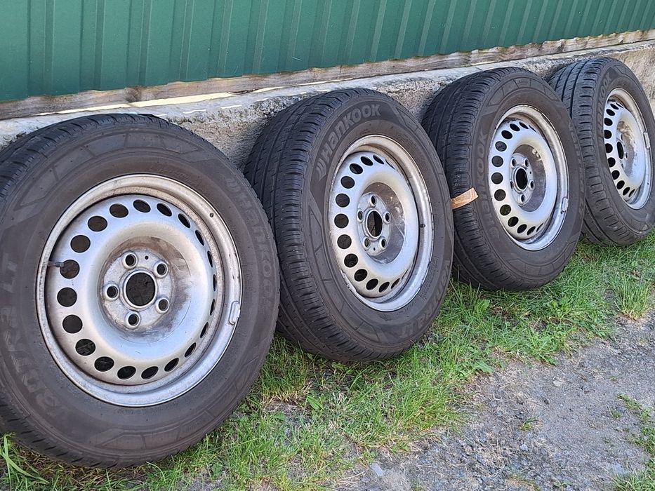 КОМПЛЕКТ оригінал дисків з резиною  215 65 R16 с VW TRANSPORTER т5 T6