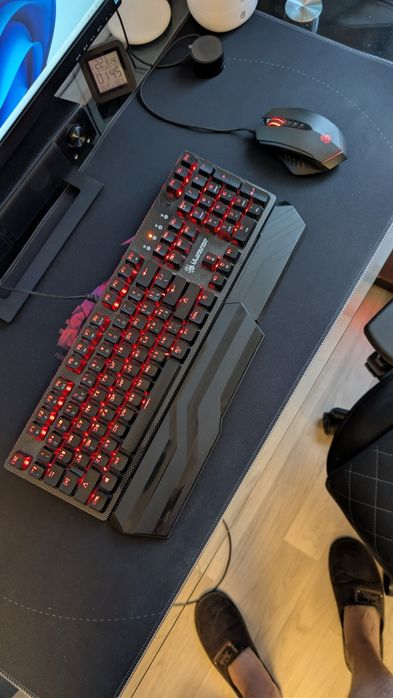 Комплект клавіатура + миша A4tech Bloody проводні