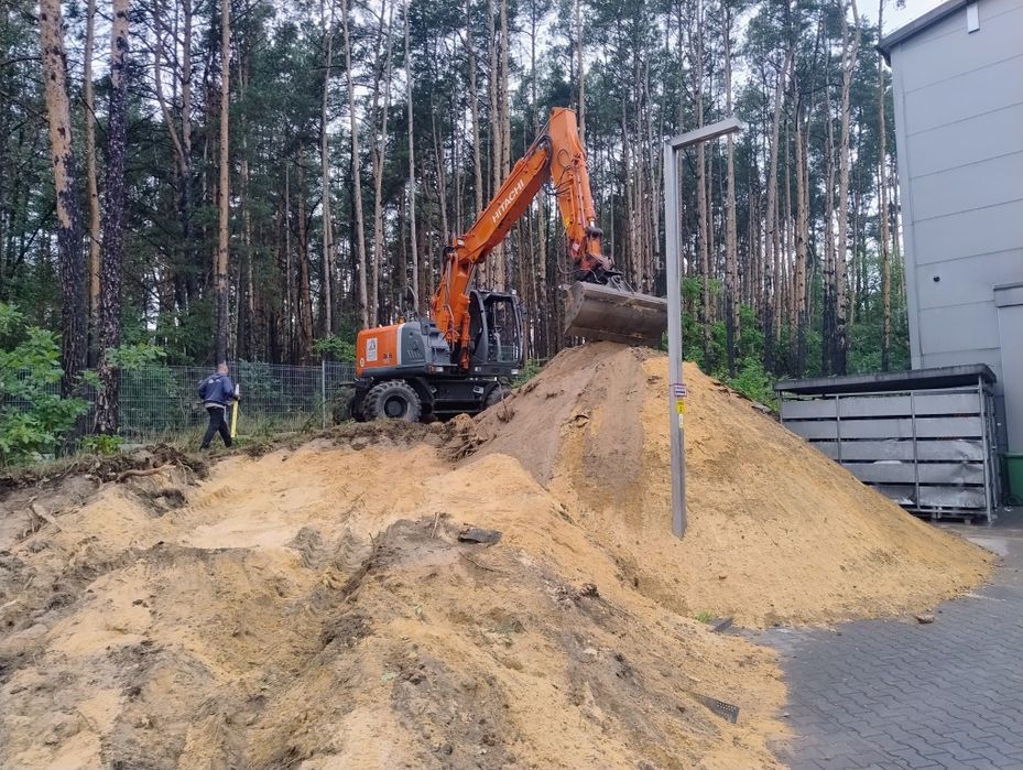 Roboty Ziemne, Wykopy, Wynajem Koparek, Piach, Kruszywo