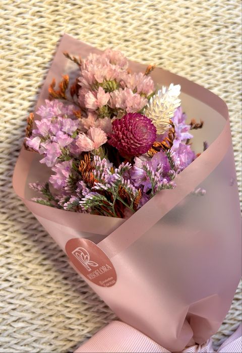 Ramo de flores secas