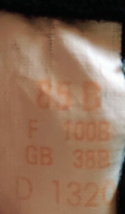 3 czarne biustonosze do karmienia 80B/85B bawełna