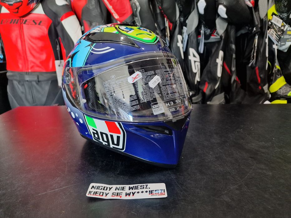 MotoSzafa Kask K-3 SV – ROSSI MISANO 2015 'XS !gratisy!