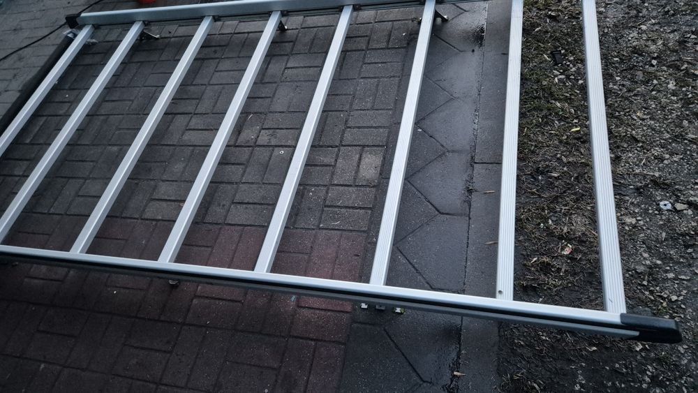 Bagażnik renault trafic 3 aluminiowy