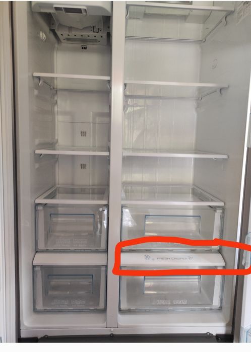 Pokrywa rozdzielająca dwie szuflady lodówka Daewoo model FRN -Y22F1V1