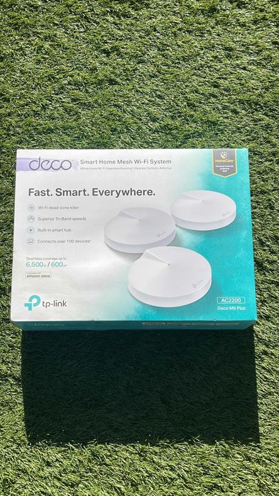 TP-Link Deco M9 Plus – Pack 3 Unidades (Wi-Fi Mesh)