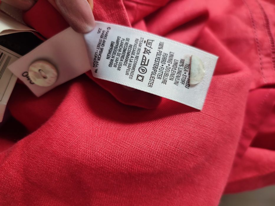 юбка спідниця  льон 54 (3XL)