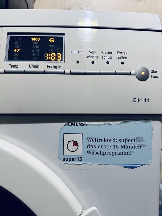 Пральна машина Siemens