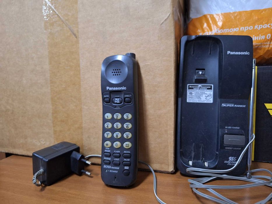 Радиотелефон Panasonic KX-TC1205RUB