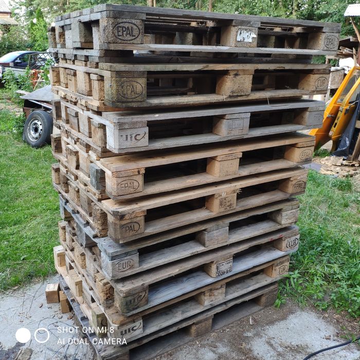 Palety euro 120 x 80 ciemne